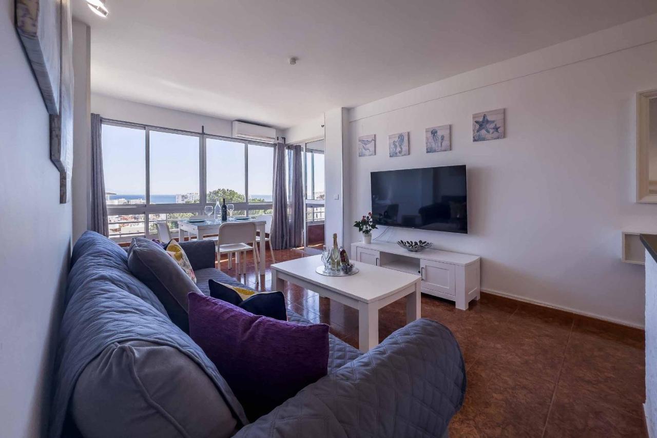 Apartamento Acogedor, Terraza, Piscina Y Mar Benalmadena Ngoại thất bức ảnh