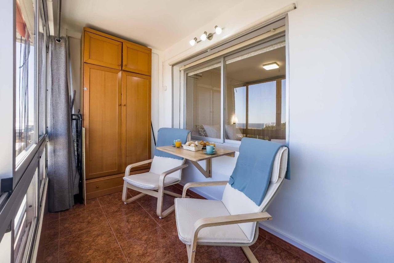 Apartamento Acogedor, Terraza, Piscina Y Mar Benalmadena Ngoại thất bức ảnh