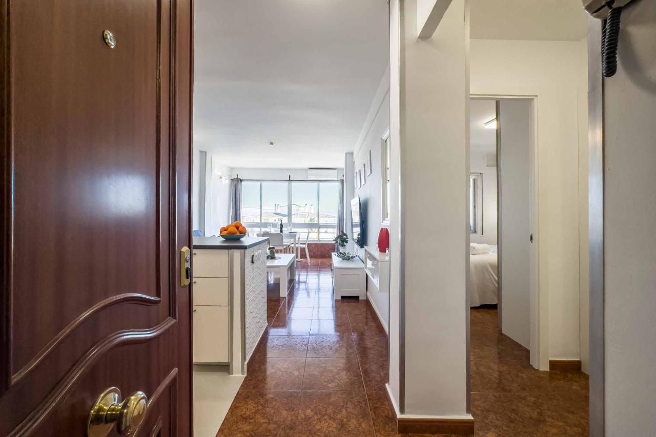 Apartamento Acogedor, Terraza, Piscina Y Mar Benalmadena Ngoại thất bức ảnh